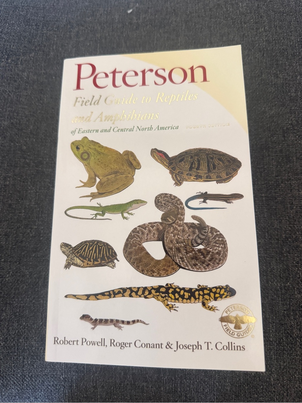 Peterson field guide to reptiles and amphibians book